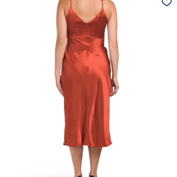 NWT Nine West Twisted Front Midi Dress - Picture 2 of 2